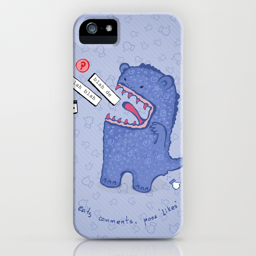 Social Monster iPhone Case