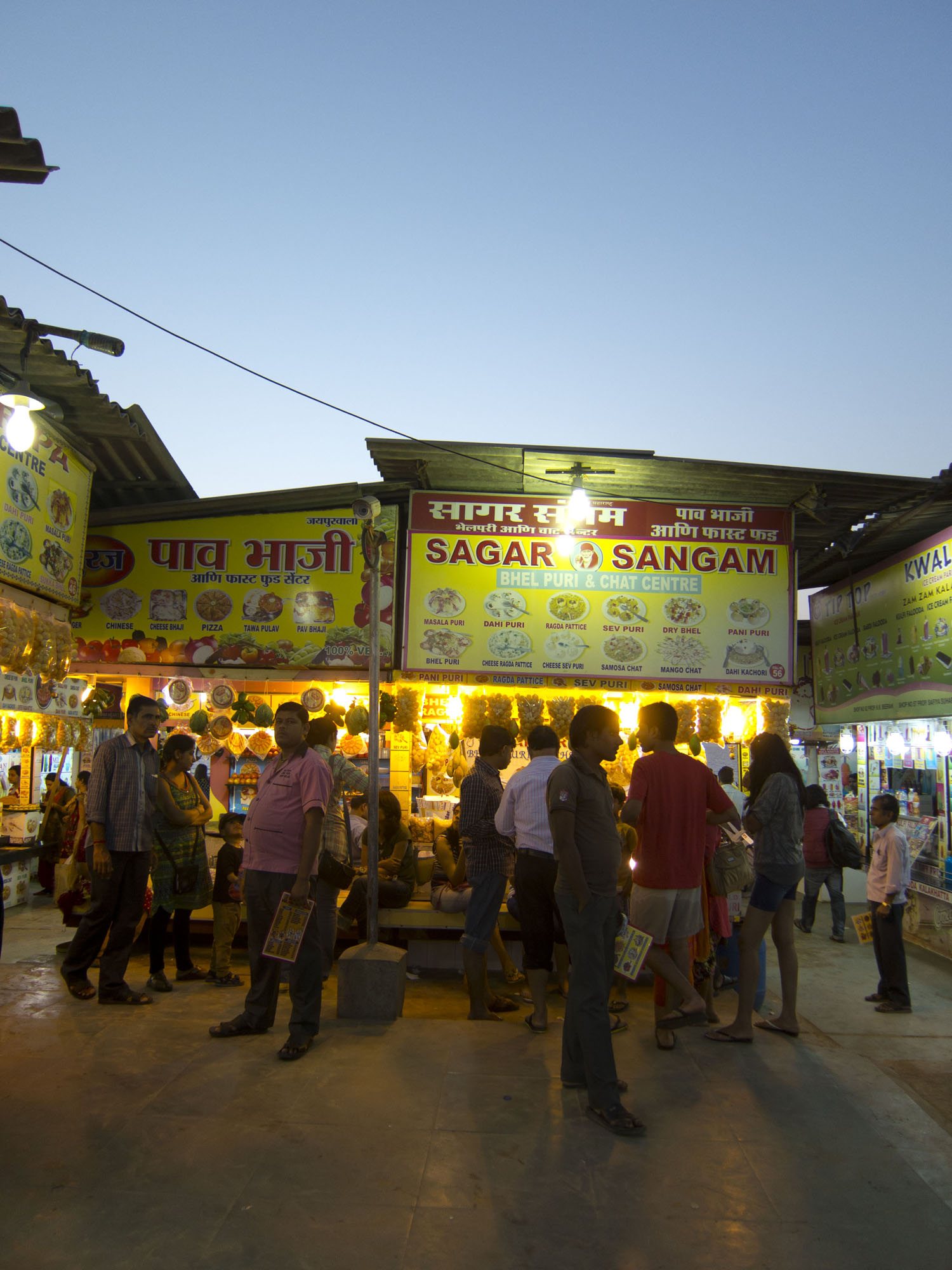 Juhu Beach Stalls