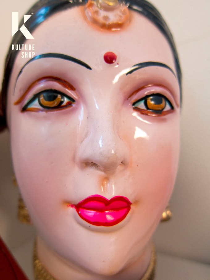 Indian Doll Head at the KS studio
