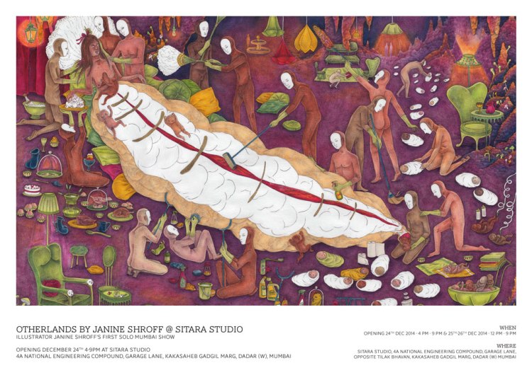 Janine Shroff: Otherlands Invite (Web)