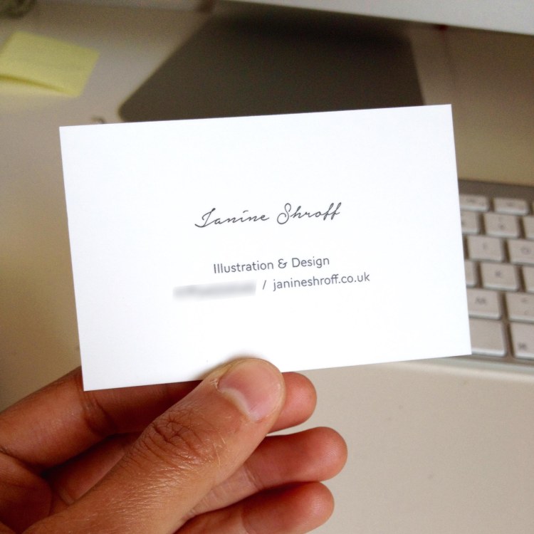 Biz card front