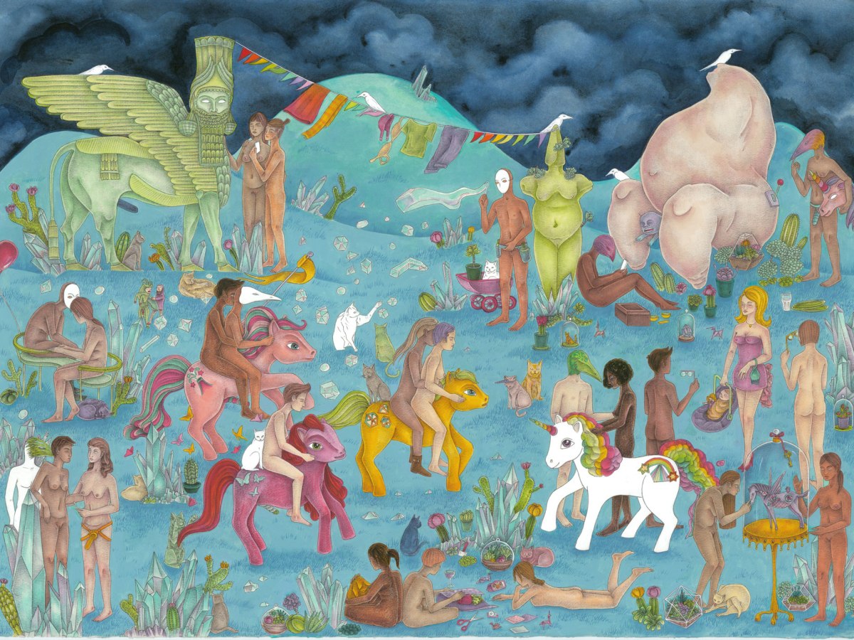 Lesbians Riding Ponies