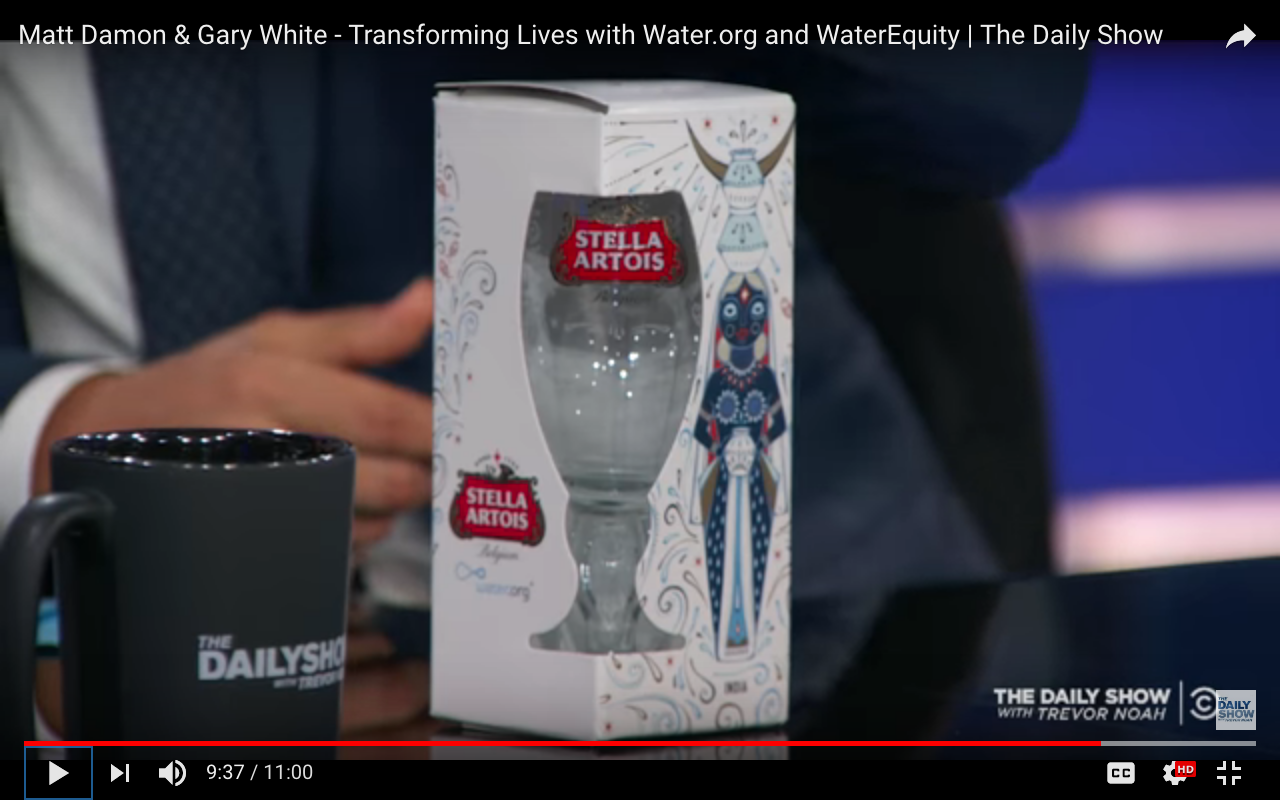 The Daily Show with Trevor Noah | Matt Damon & Gary White Transforming Lives with Water.org and WaterEquity